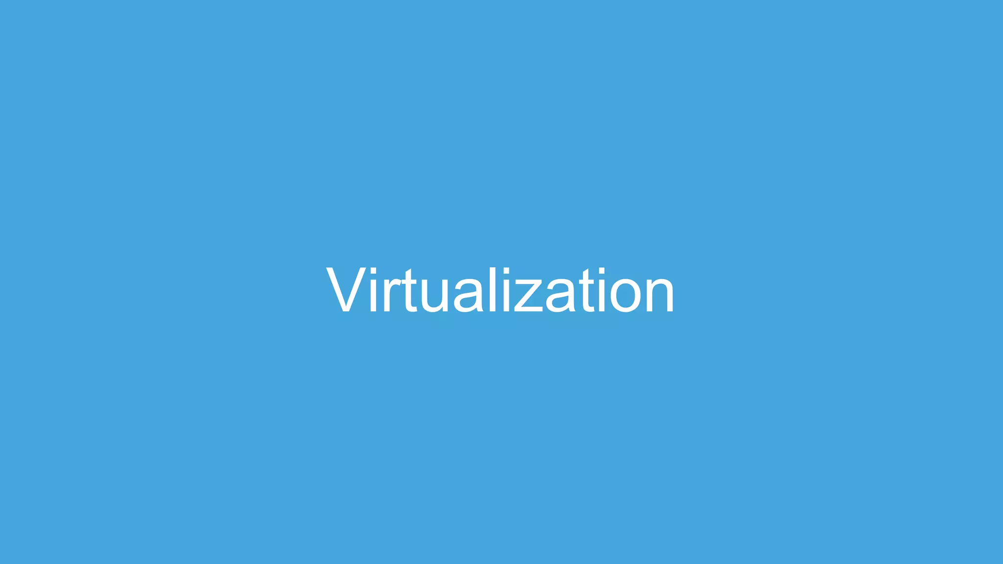 Docker Container
Static website Web frontendUser DB Queue Analytics DB
Development
VM
QA server
Public Cloud
Contributor’s
laptop
Production
Cluster
Customer
Data Center
 