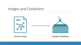 Images and Containers
 