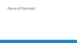 Demo of Kitematic
 
