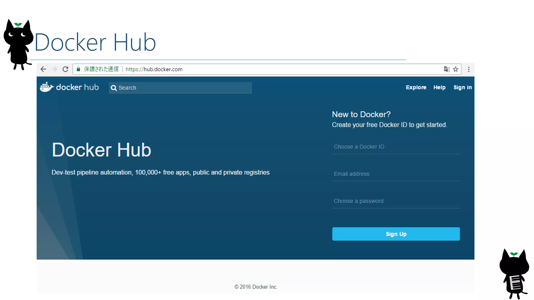 Docker Hub
 