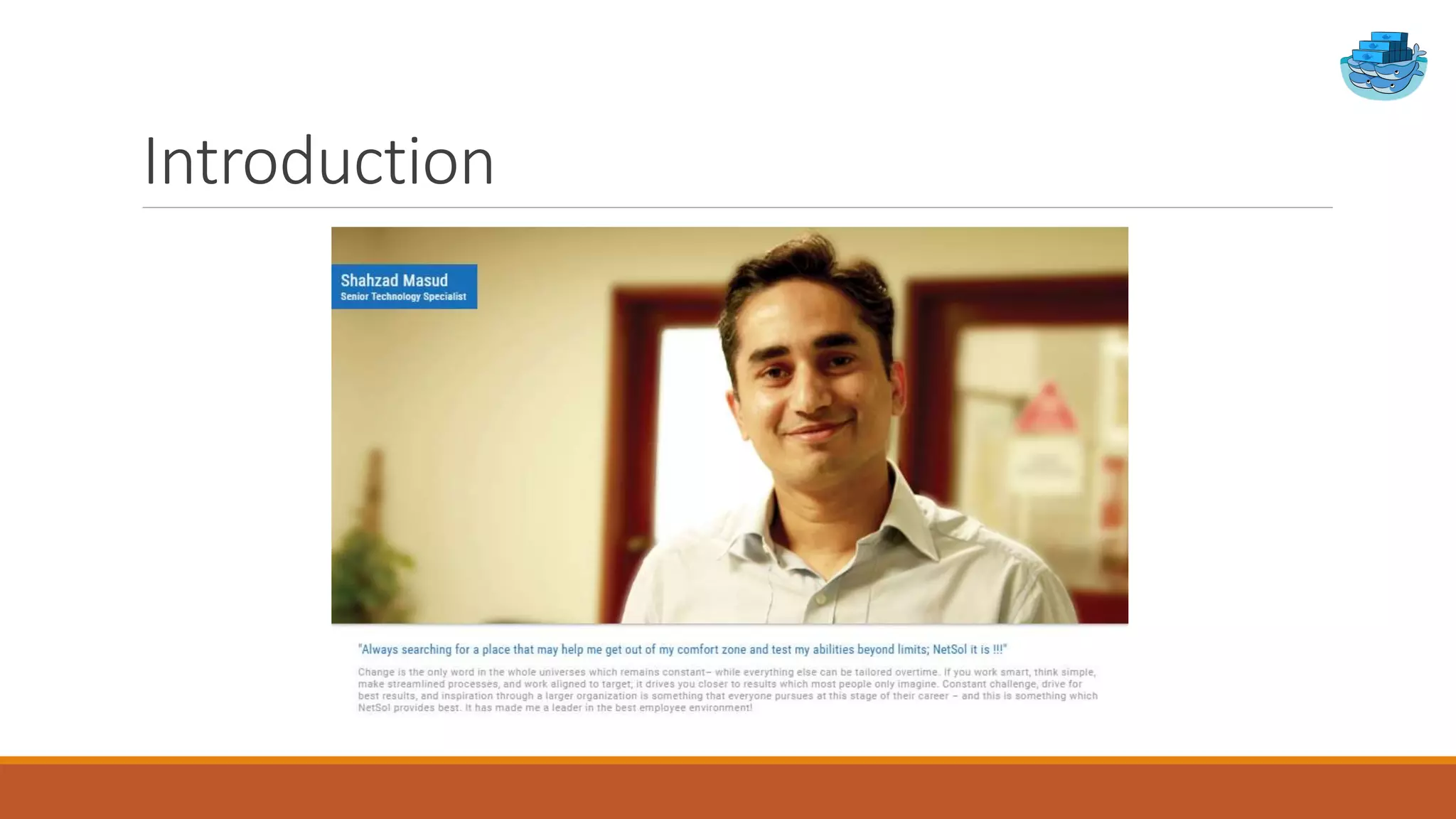 Introduction
 