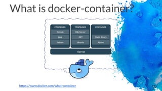 12
What is docker-container?
https://www.docker.com/what-container
 