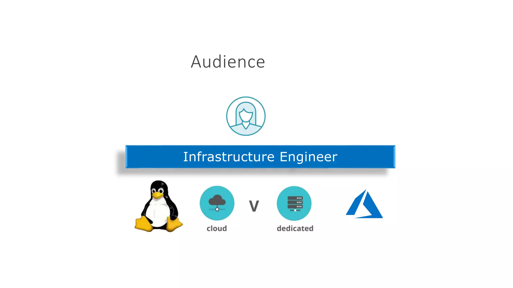 Audience
Infrastructure Engineer
 