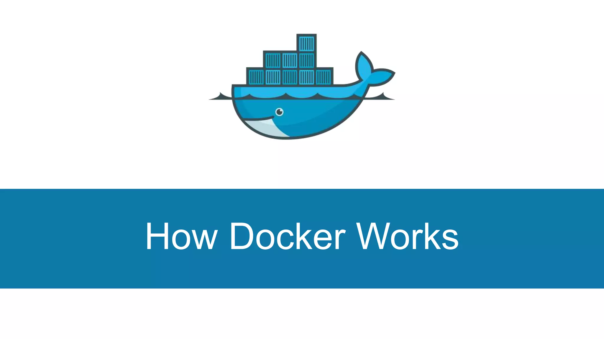 How Docker Works
 