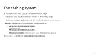 The cashing system
71
 