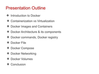 Docker Presentation.pdf Docker complete presentation related to all | PPTX