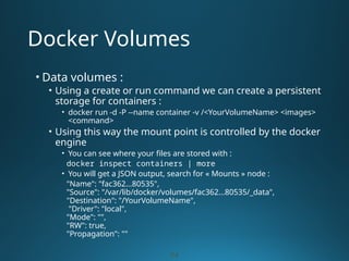 Docker: Introduction to Container Moduls | PPTX