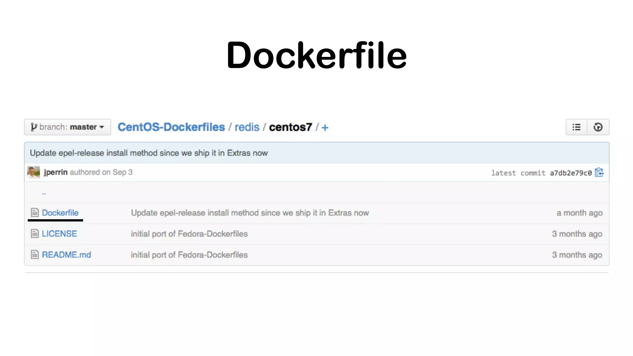 Dockerfile 