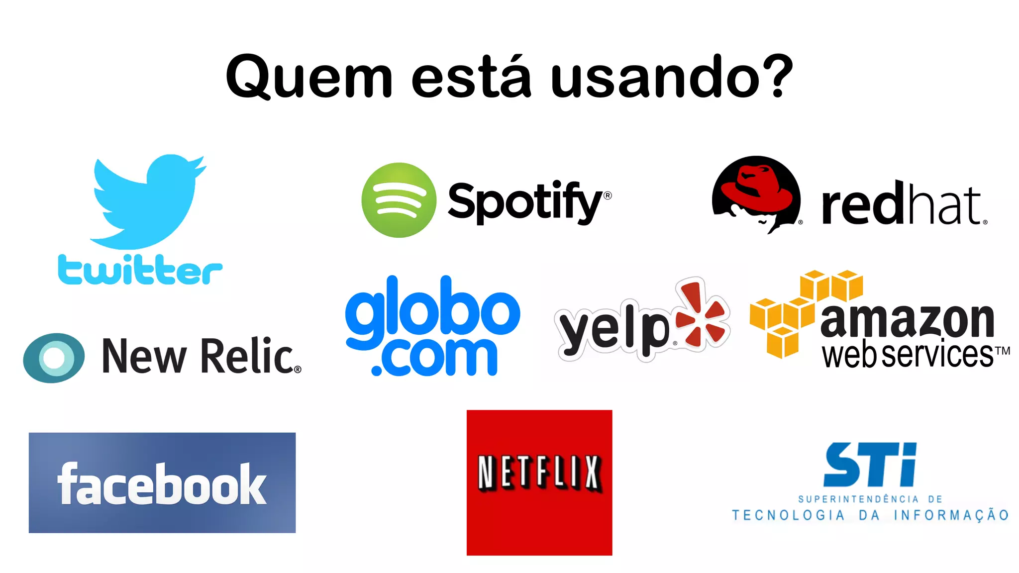 Quem está usando? 