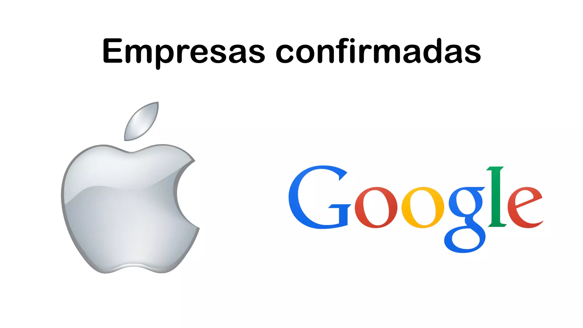 Empresas confirmadas 