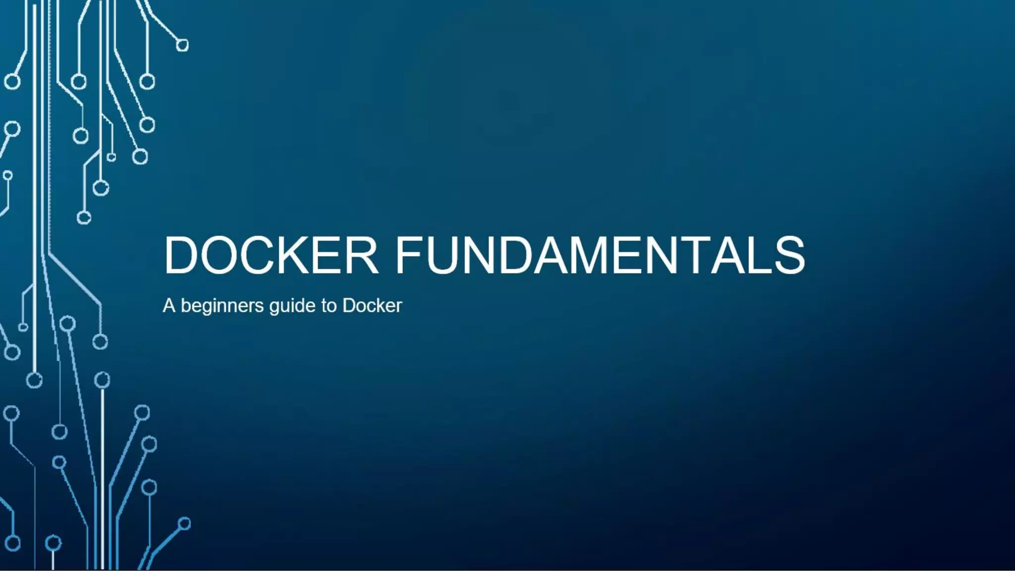 Docker for beginners | آموزش داکر برای مبتدیان | PDF