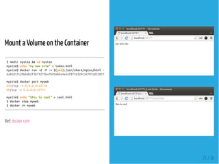 Docker Basics