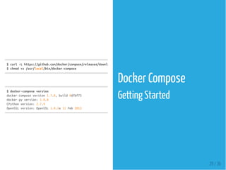 Docker Basics