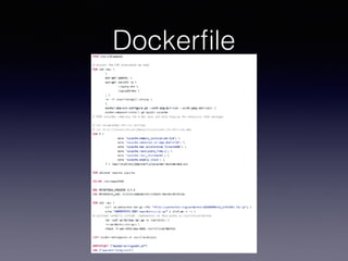 Dockerﬁle
 