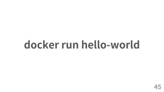 docker run hello-world
45
 