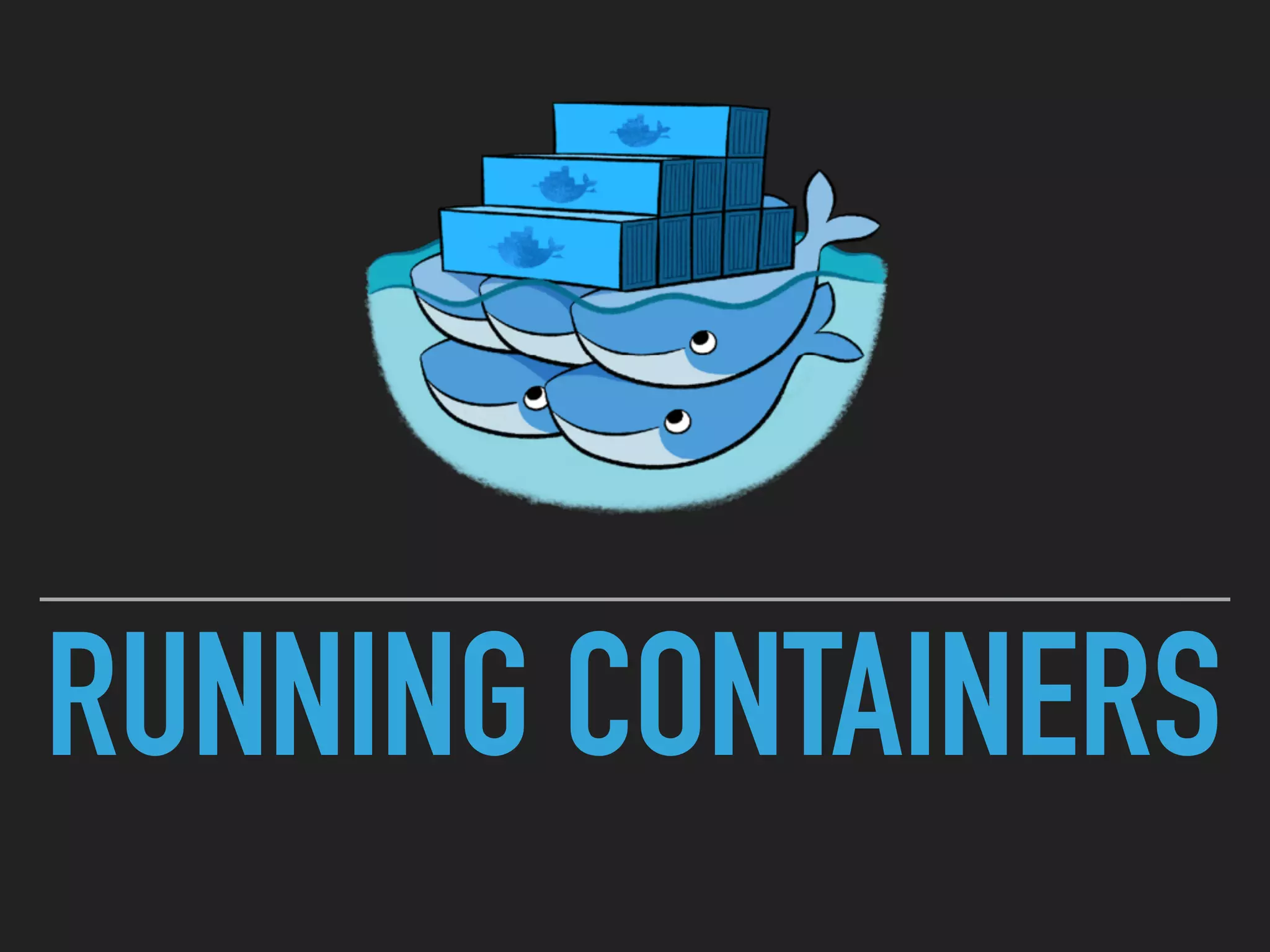 RUNNING CONTAINERS
 