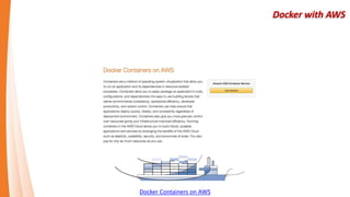 Docker with AWS
Docker Containers on AWS
 