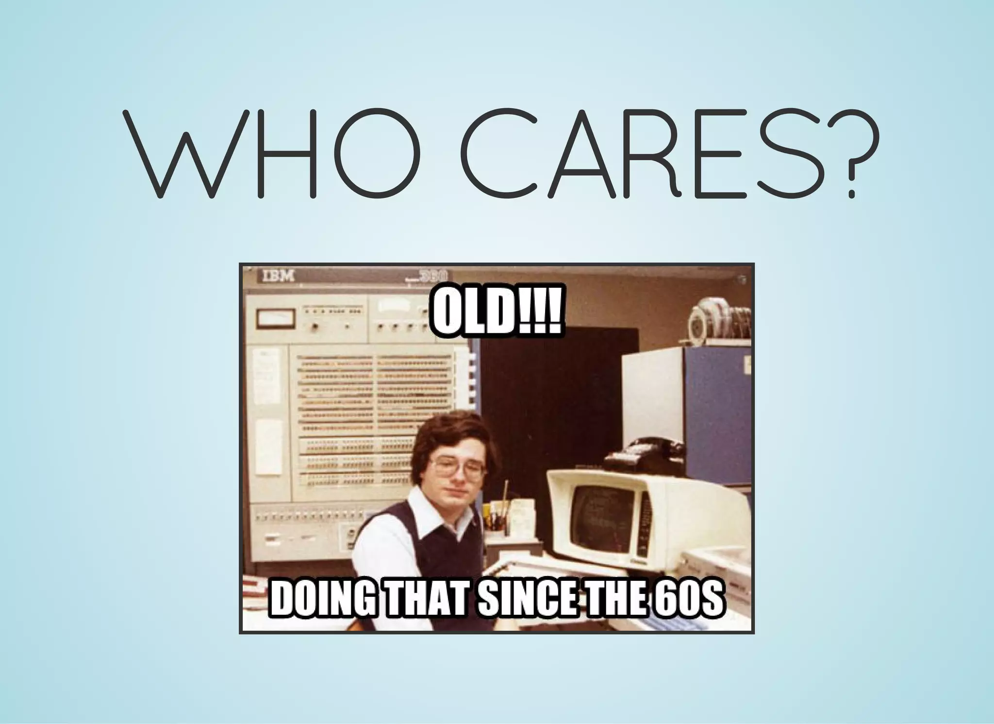 WHOCARES?
 