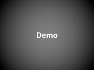 Demo
 
