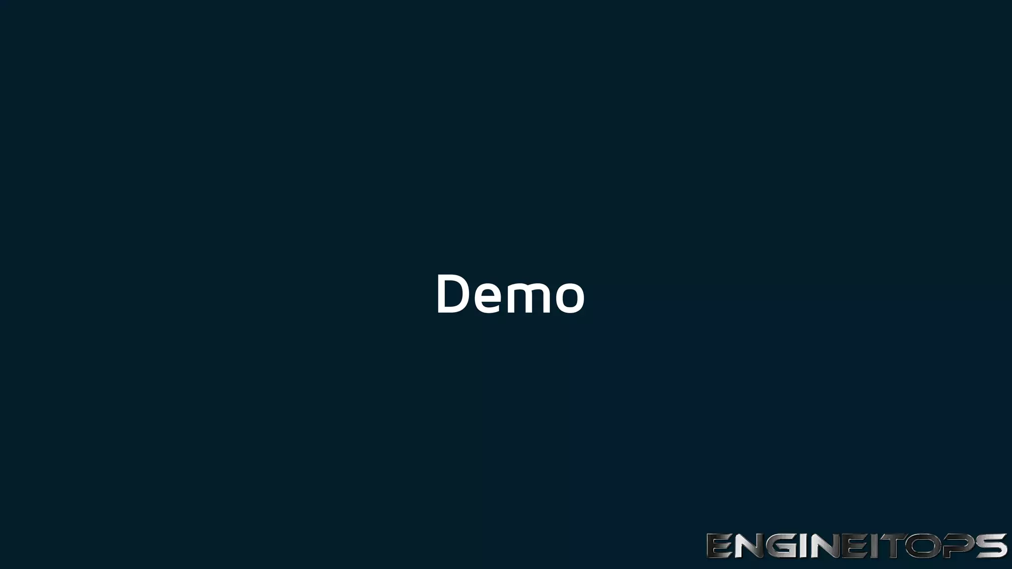 Demo
 