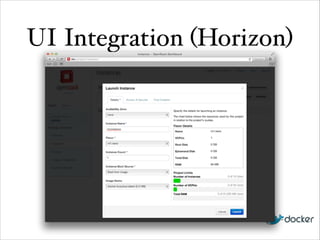 UI Integration (Horizon)
 