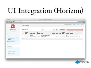 UI Integration (Horizon)

 
