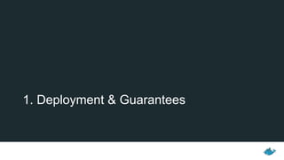 1. Deployment & Guarantees
 