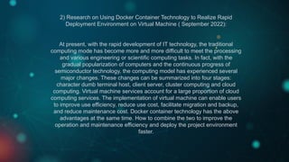 Docker Presentation.pdf Docker-PPT.pdf for presentation and other | PDF
