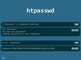 Docker Registry with Basic Authentication