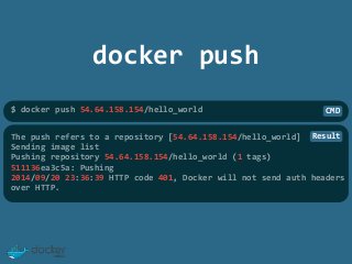 Docker Registry with Basic Authentication