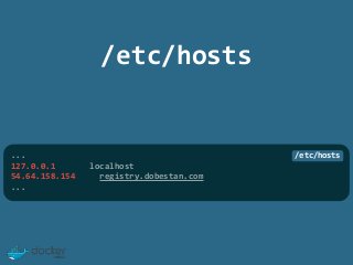 Docker Registry with Basic Authentication