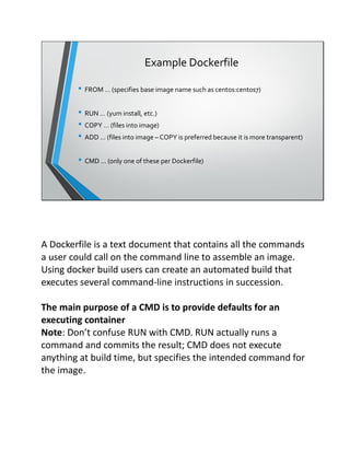Docker slides | PDF