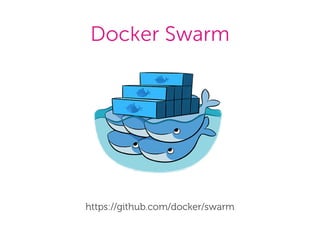 Docker Swarm
https://github.com/docker/swarm
 