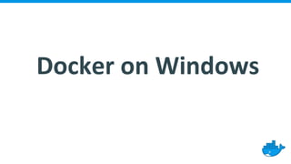 Docker on Windows
