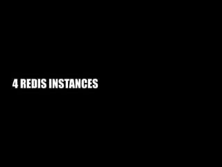4 REDIS INSTANCES
 