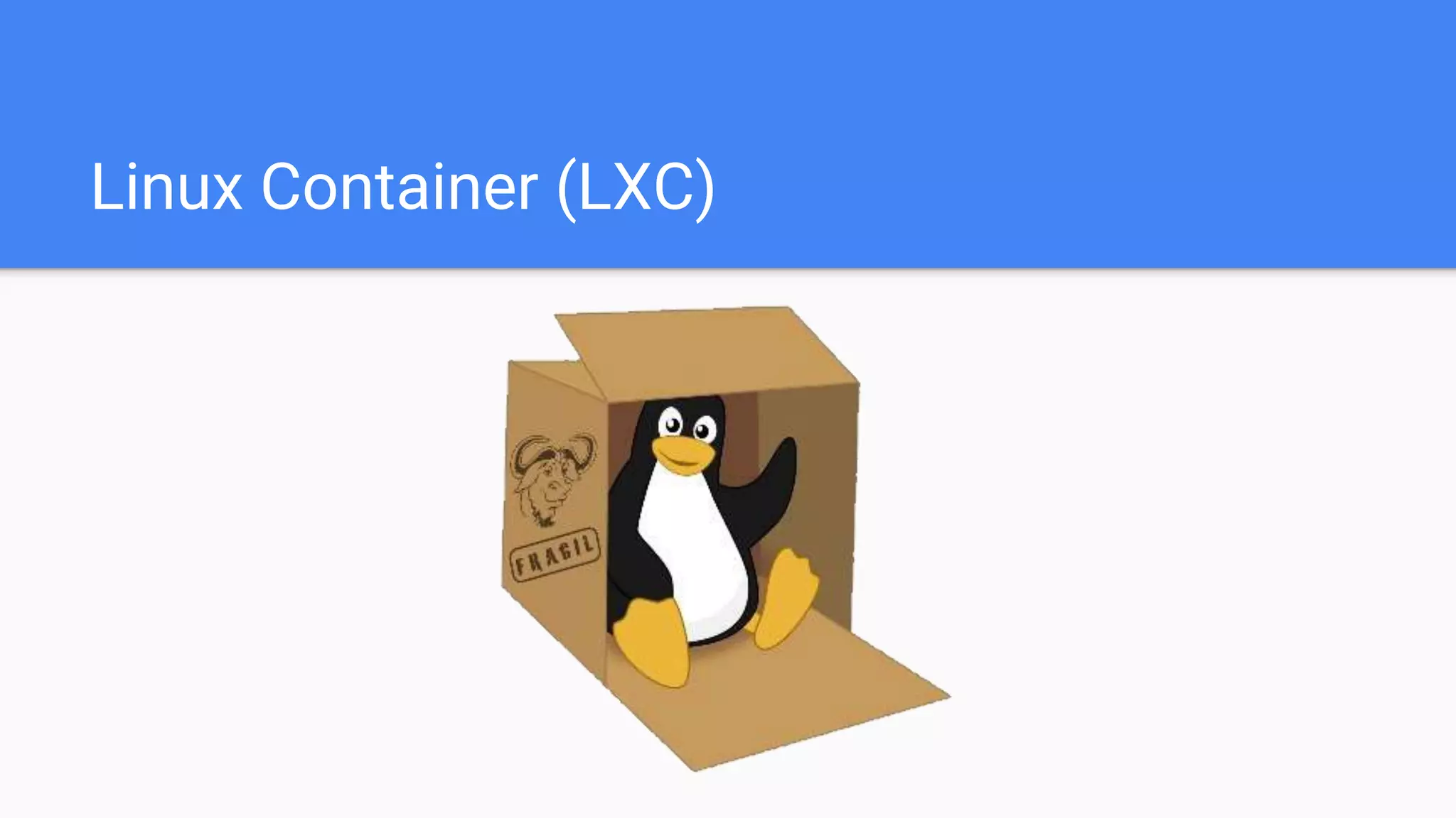 Linux Container (LXC)
 
