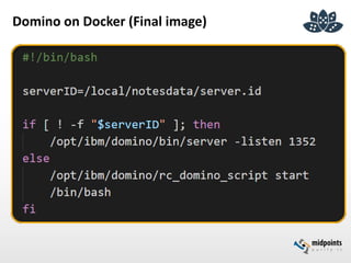 Domino on Docker (Final image)
 