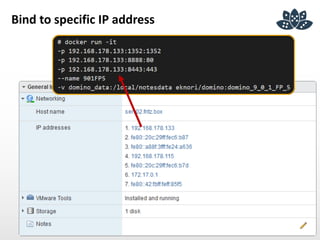 Bind to specific IP address
 