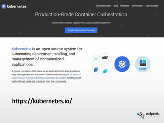 https://kubernetes.io/
 