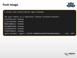Push Image
 