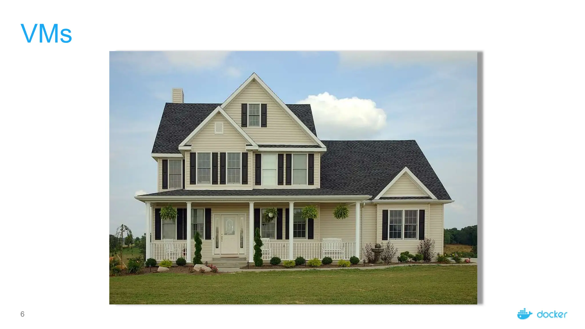 6
VMs
 