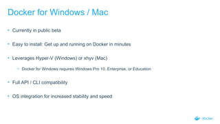 Docker and Containers 101 - vs virtual machines | PPTX