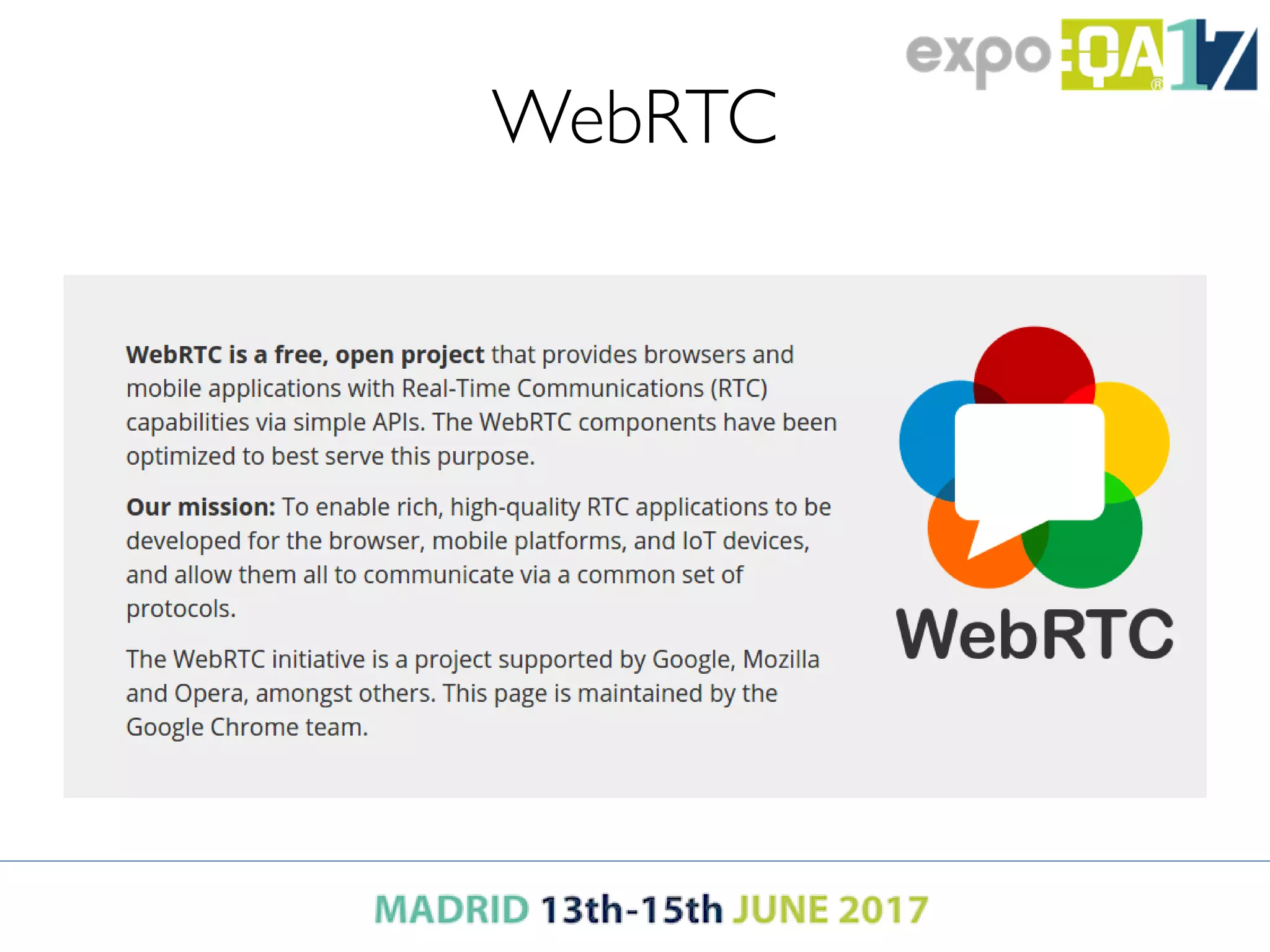 WebRTC
 