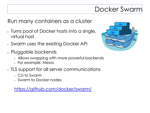 Docker and the Container Ecosystem | PPT