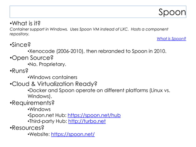 Docker and the Container Ecosystem | PPT
