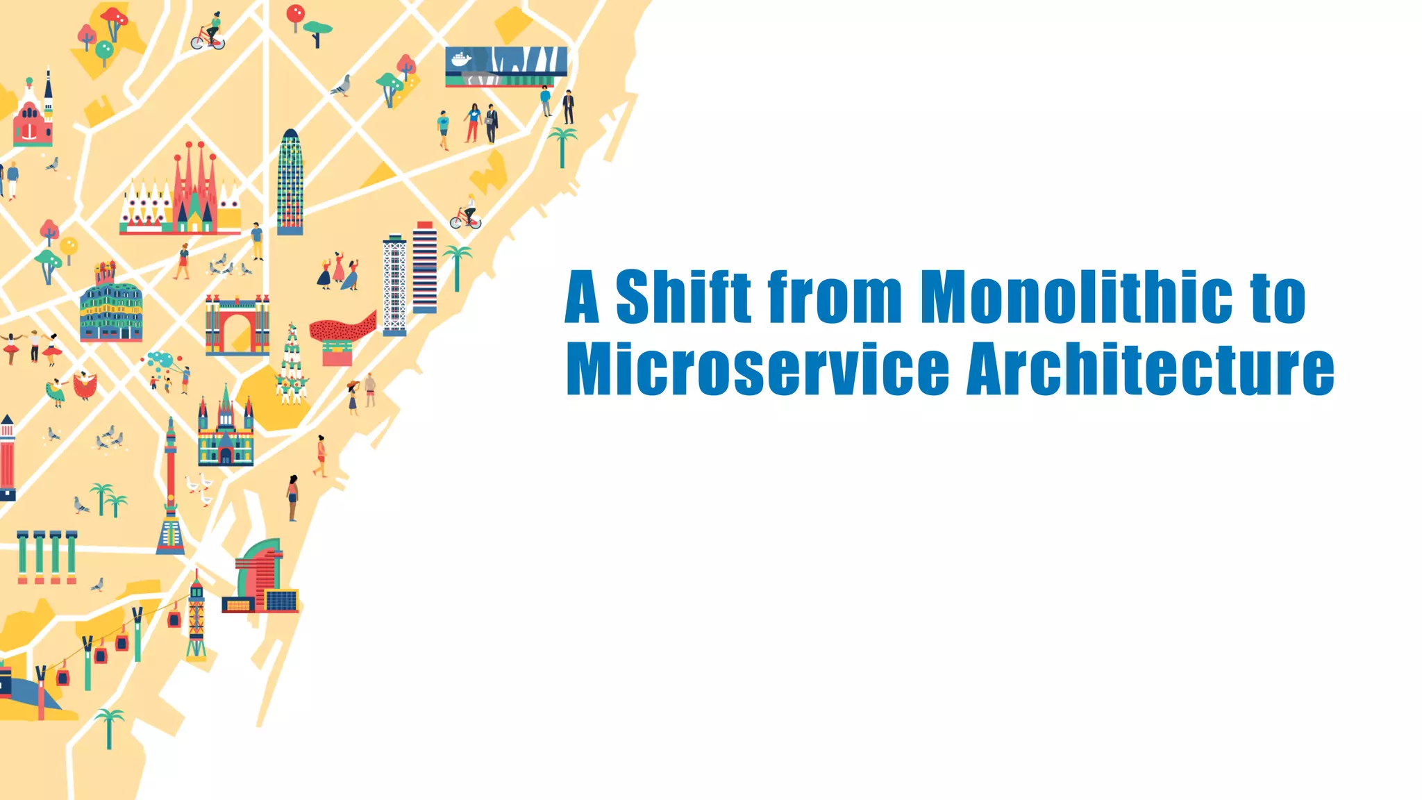 A Shift from Monolithic to
Microservice Architecture
 