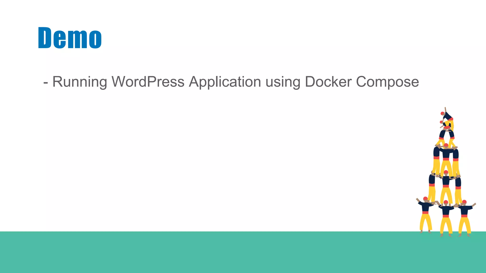 - Running WordPress Application using Docker Compose
Demo
 