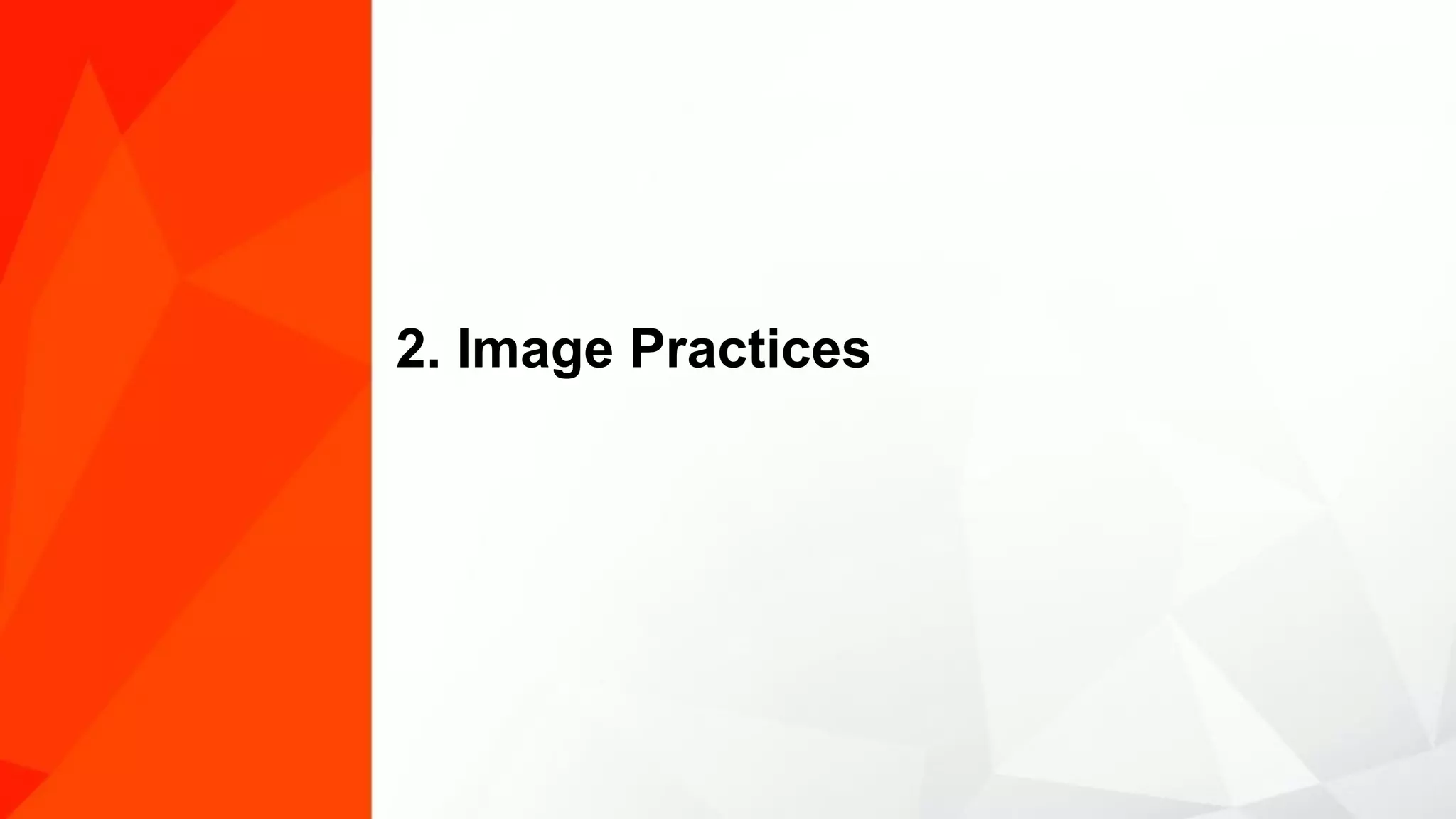 2. Image Practices 