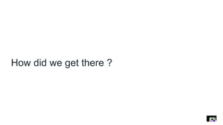How did we get there ?
 