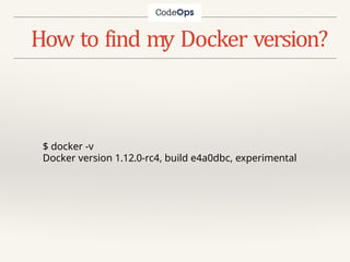 Learn docker Interactively with Examples | PPTX